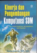 Kinerja dan Pengambangan Kompentensi Sdm