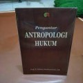 Penganatar Antropologi Hukum