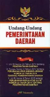 Undang-Undang Pemerintahan Daerah