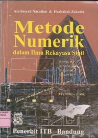 Metode numerik dalam ilmu rekayasa sipil