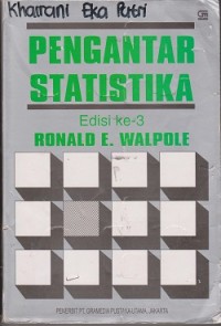 Pengantar statistika