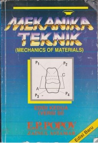 Mekanika teknik = Mechanics of materials