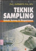 Teknik sampling untuk survei dan eksperimen