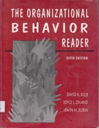 The organizational behavior reader