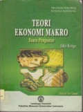 Teori ekonomi makro suatu pengantar