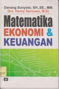 Matematika ekonomi & keuangan