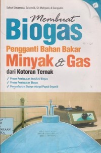 Membuat biogas pengganti bahan bakar minyak & gas dari kotoran ternak