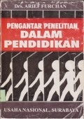 Pengantar penelitian dalam pendidikan