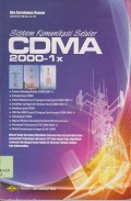 Sistem komunikasi seluler cdma 20001x