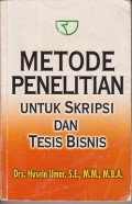 Metode penelitian untuk skripsi dan tesis bisnis