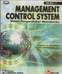 Management control system = sistem pengendalian manajemen