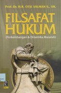 Filsafat hukum (perkembangan dan dinamika masalah)