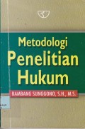 Metodologi penelitian hukum