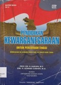 Pendidikan kewarganegaraan