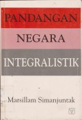 Pandangan negara integralistik