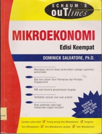 Schaum's outline mikroekonomi