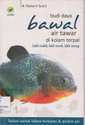 Budi daya bawal air tawar di kolam terpal