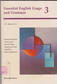 Essential english usage and grammar 3