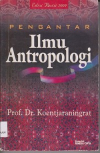 Pengantar ilmu antropologi