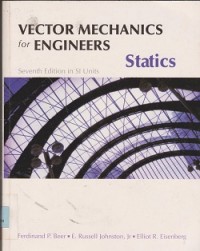 Vector mechanics for engineers statics