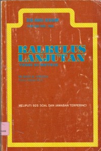 Seri buku schaum teori dan soal-soal kalkulus lanjutan : versi SI/metrik