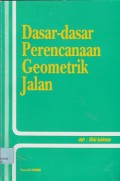 Dasar-dasar perencanaan geometrik jalan