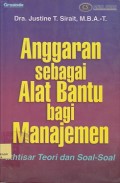 Anggaran sebagai alat bantu bagi manajemen : ikhtiar teori dan soal-soal