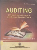 Auditing  (pemeriksaan akuntan) oleh kantor akuntan publik