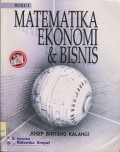 Matematika ekonomi & bisnis