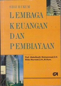 Segi hukum lembaga keuangan dan pembiayaan