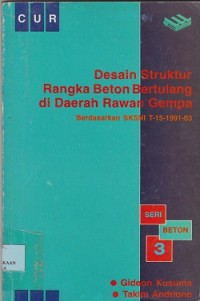 Desain struktur rangka beton bertulang di daerah rawan gempa