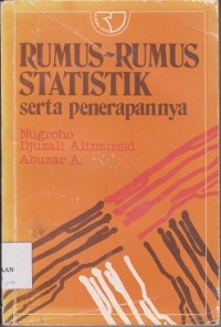 Rumus-rumus statistik serta penerapannya