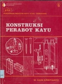 Konstruksi perabot kayu