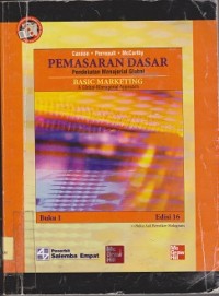 Pemasaran dasar : pendekatan manajerial global