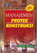 Manajemen proyek konstruksi