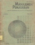 Manajemen pemasaran : analisis,perencanaan,implementasi pengendalian