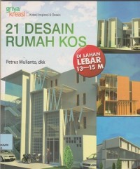 21 desain rumah kos di lahan lebar 1315 m