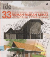 33 desain terbaik hasil lomba desain rumah murah sehat + rencana pembiyaan
