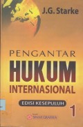 Pengantar hukum internasional 1