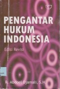 Pengantar hukum indonesia