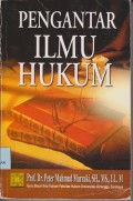 Pengantar ilmu hukum