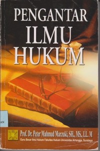 Pengantar ilmu hukum