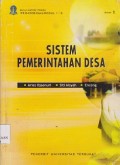 Materi pokok sistem pemerintahan desa IPE 4208/2SKS/modul 1-6