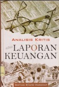 Analisis kritis atas laporan keuangan