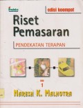 Riset pemasaran : pendekatan terapan