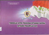 Permodelan system pengukuran ketahanan nasional matriks indikator