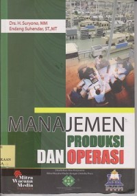 Manajemen produksi dan operasi