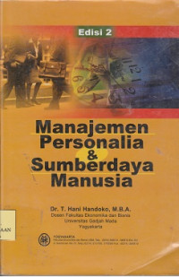 Manajemen personalia & sumberdaya manusia