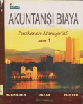 Akuntansi biaya : penekanan manajerial