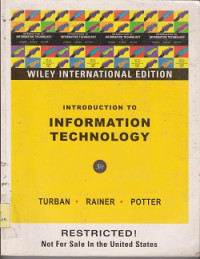 Introduction to information technology